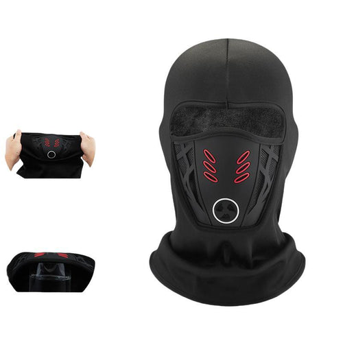 Protection Windproof, Dust-Proof and Breathable Winter Warm Mask Balaclava Ski Face Mask Mototrcyle and Cycling Thermal Face Mask for Men and Women Black Ski Masks Mask Men
